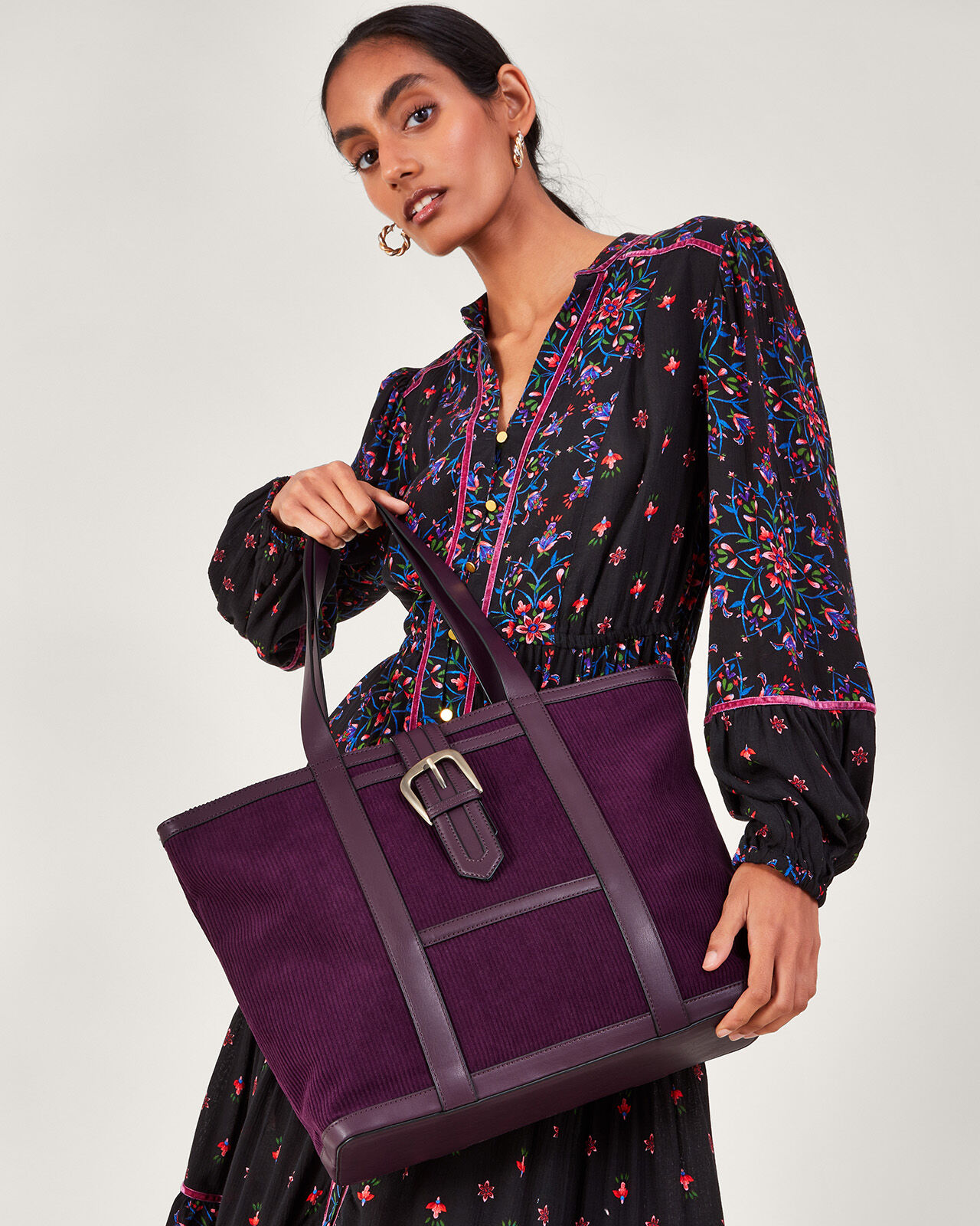 Saddle online tote bag