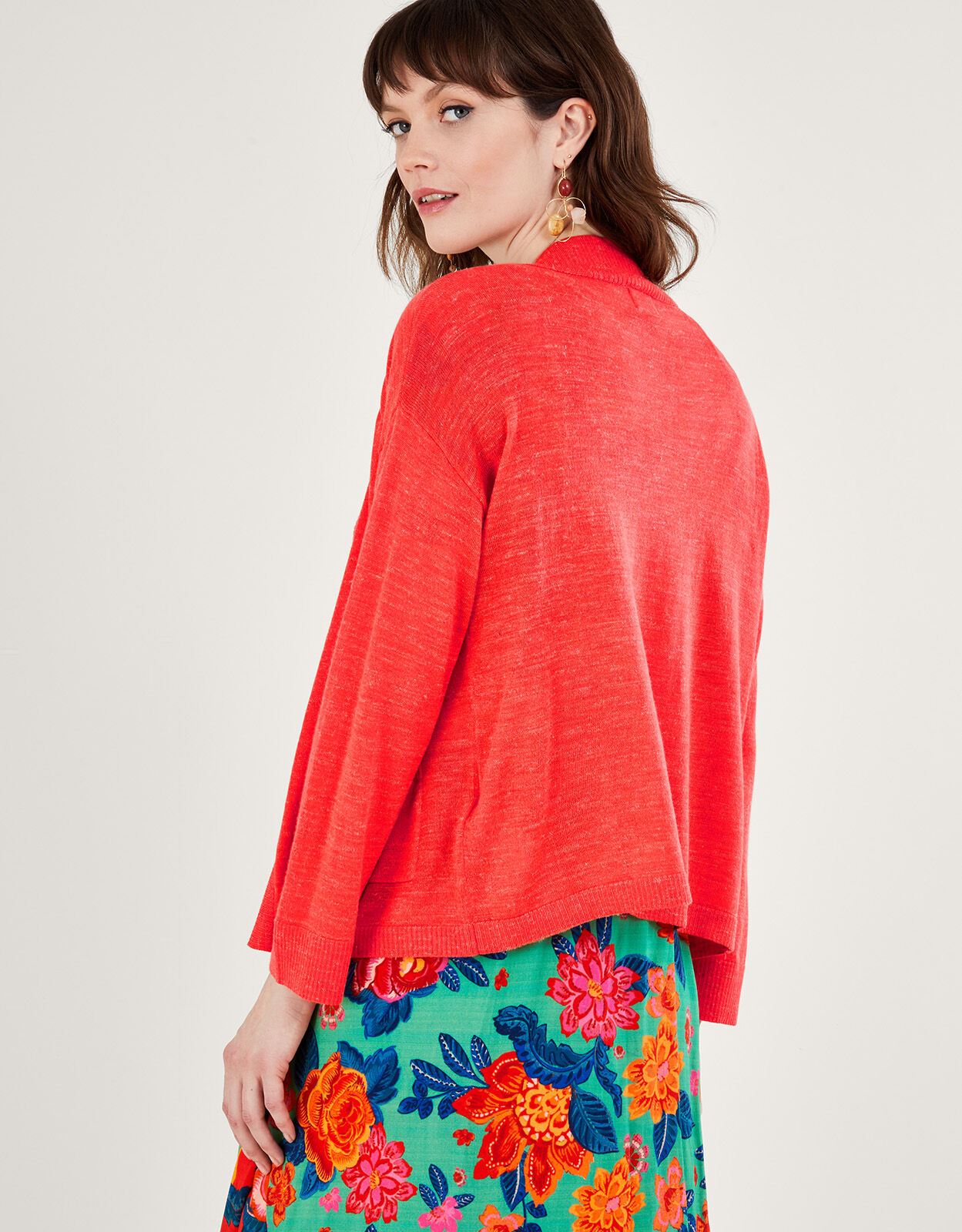 Monsoon linen cardigan online