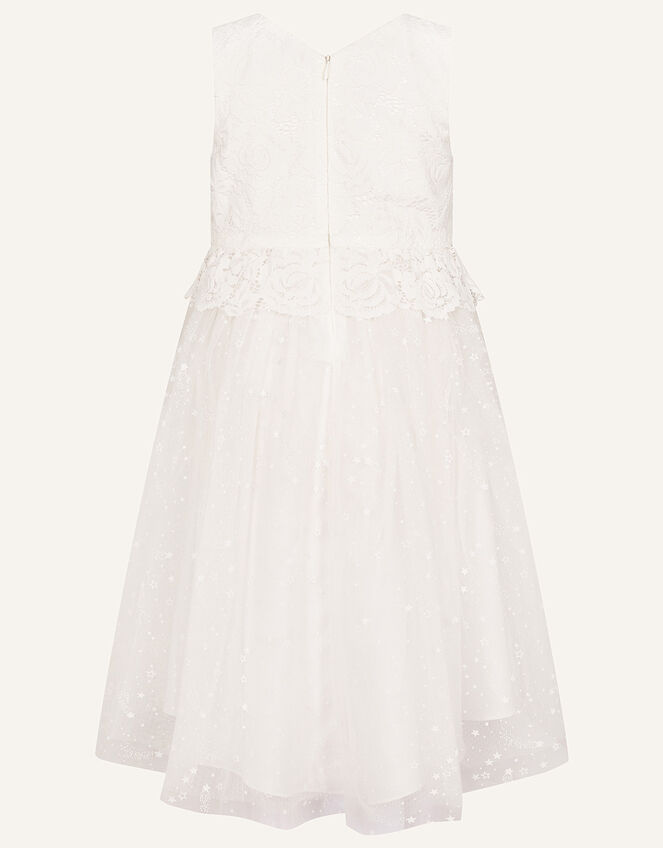 Nieve Lace Bridesmaid Dress, Ivory (IVORY), large