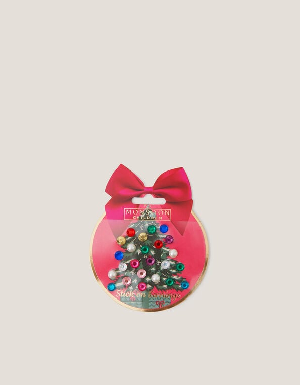 Festive Stick On Earrings, , large