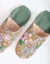 Bohemia Design Margot Babouche Slippers, Green (GREEN), large