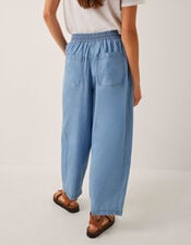 Jade Lightweight Barrel Jeans, Blue (DENIM BLUE), large