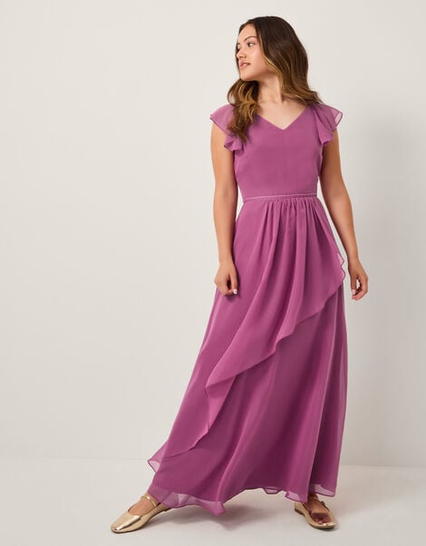 Indi Tie-Back Prom Dress, Purple (PURPLE), large