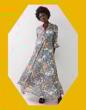 East Jennie Floaty Floral Maxi Dress, Multi (MULTI), large