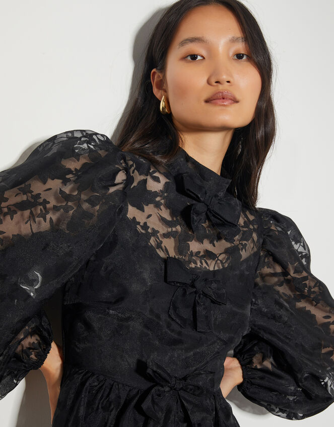 Alba Lace Detail Silky Dress