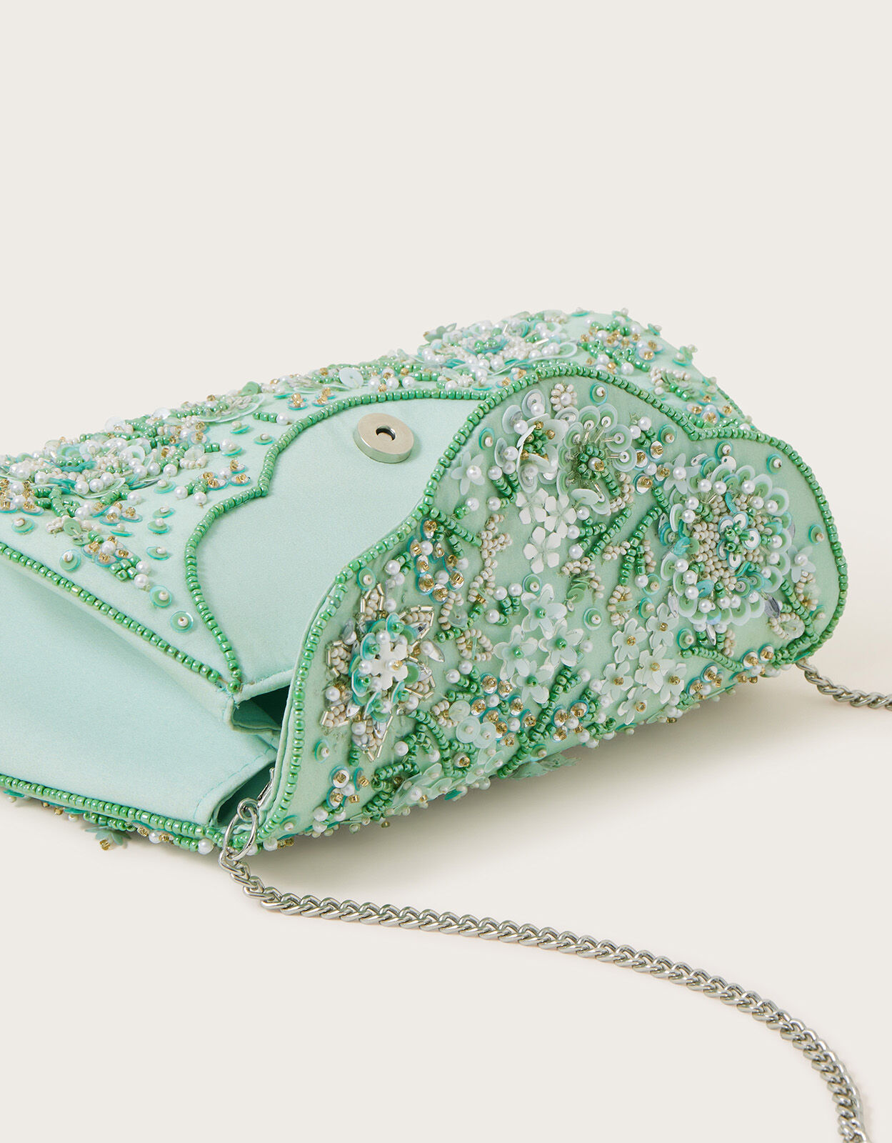 Mint green clutch 2025 bag