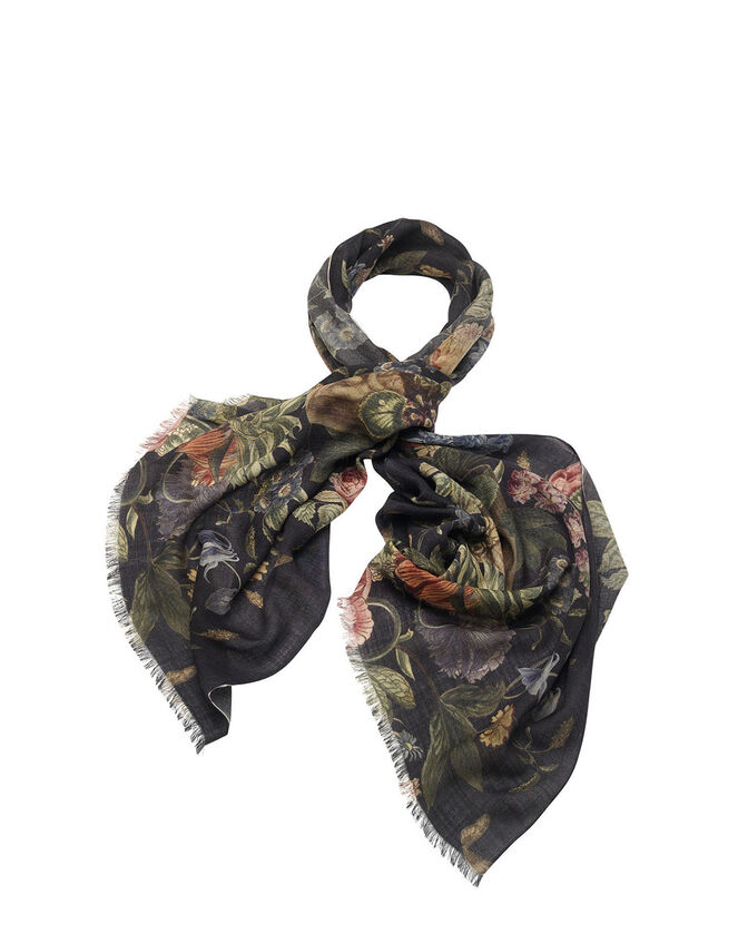 One Hundred Stars Primula Wool Scarf, , large