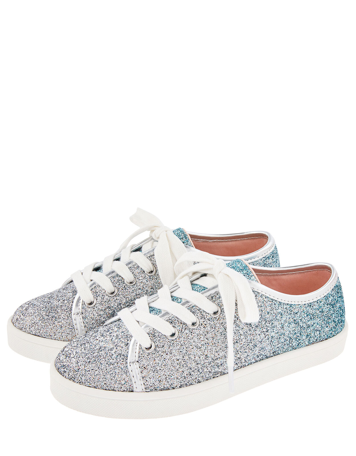 girls glitter trainers