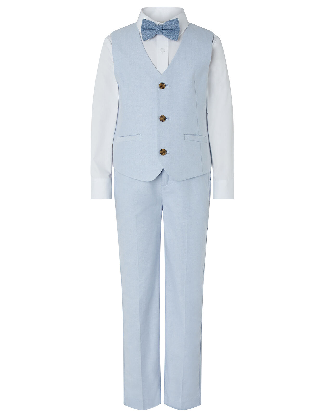 Ollie Oxford Four Piece Suit Set Blue
