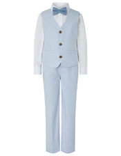 Ollie Oxford Four-Piece Suit Set, Blue (PALE BLUE), large