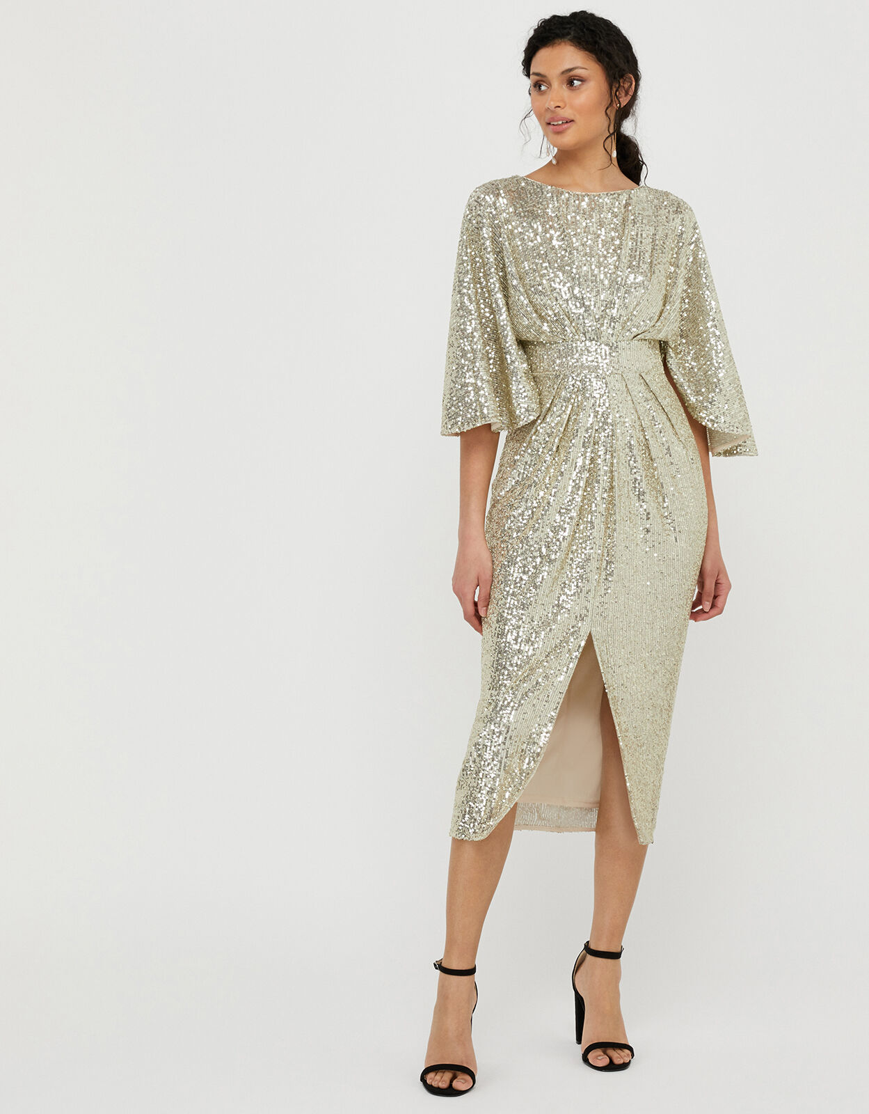 midi sequin dress