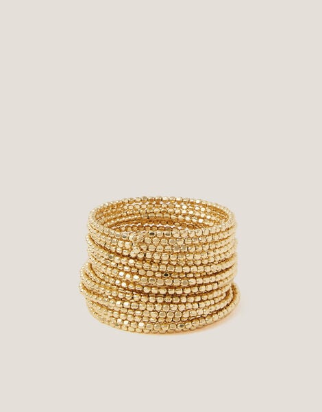 Bead Wrap Cuff Bracelet, , large