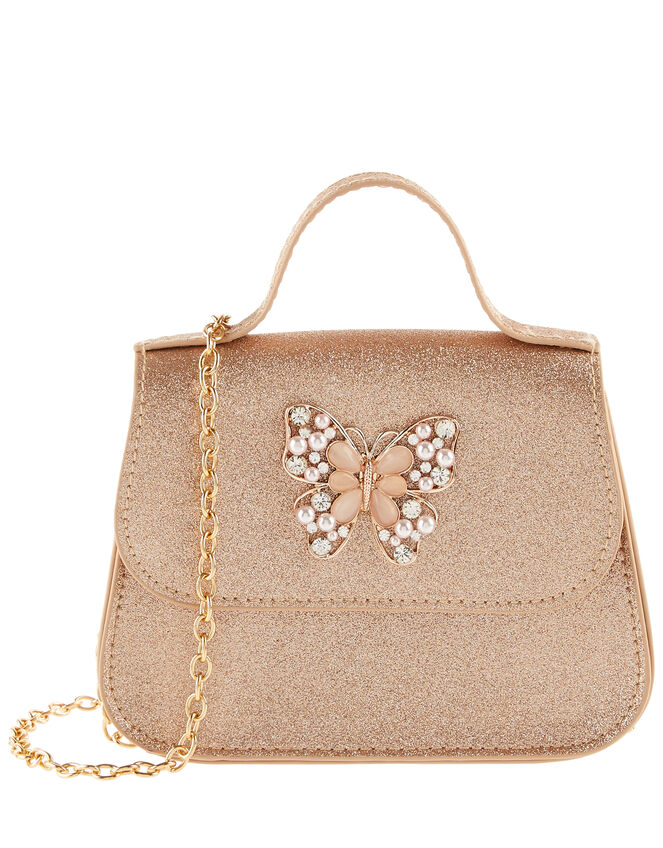 Shimmer Jewel Butterfly Bag , , large