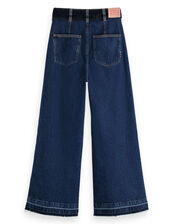 Scotch and Soda Wave Flare Jeans Shorter Length, Blue (INDIGO), large