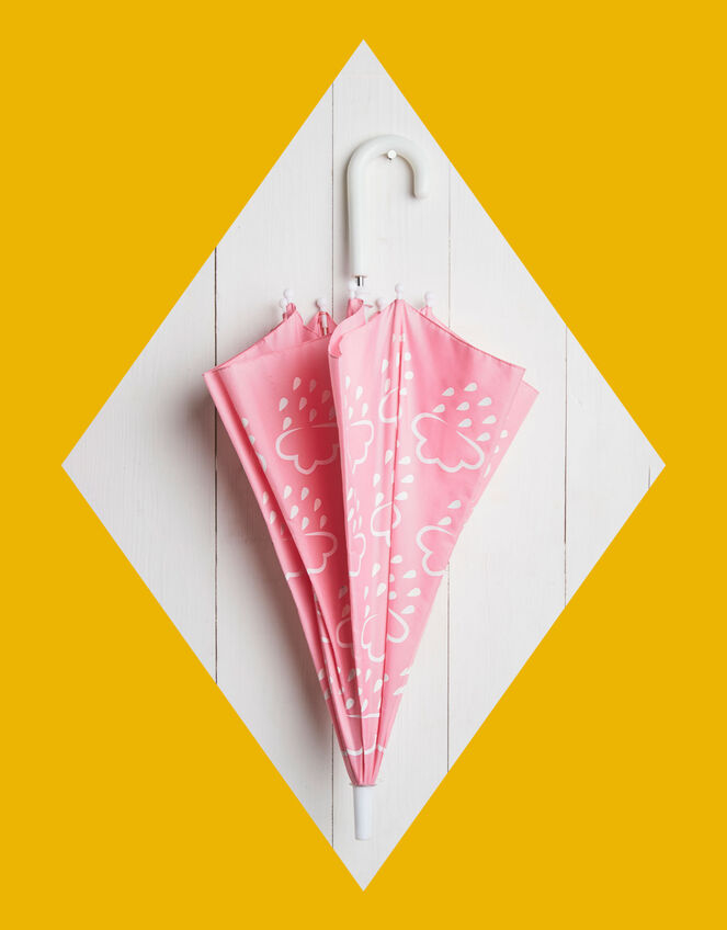 Grass and Air Colour-Revealing Umbrella, Pink (PINK), large