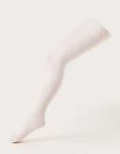 Lace Butterfly Tights, Ivory (IVORY), large