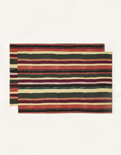 Stripe Print Tea Towel Twinset, , large