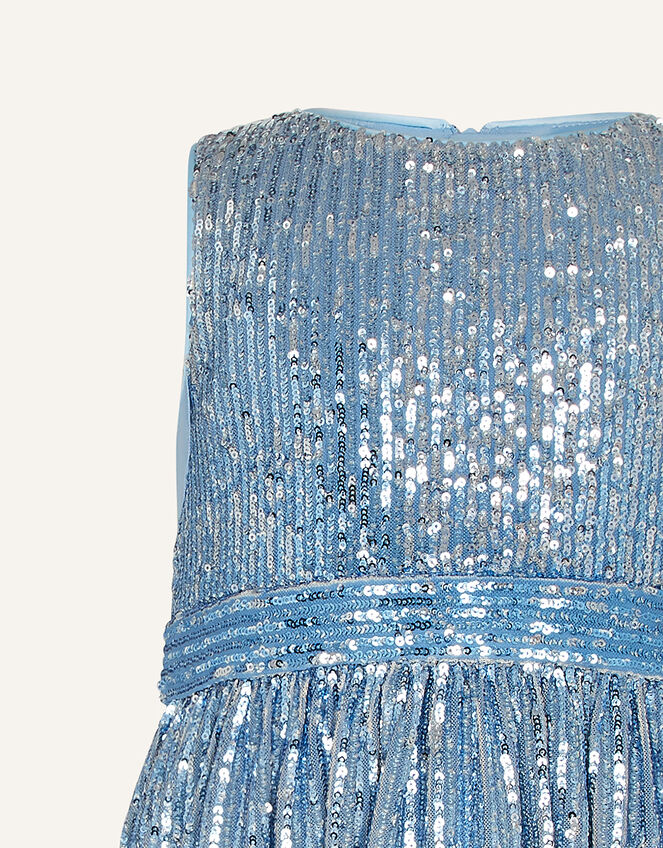 Sequin Ombre Sleeveless Dress, Multi (MULTI), large