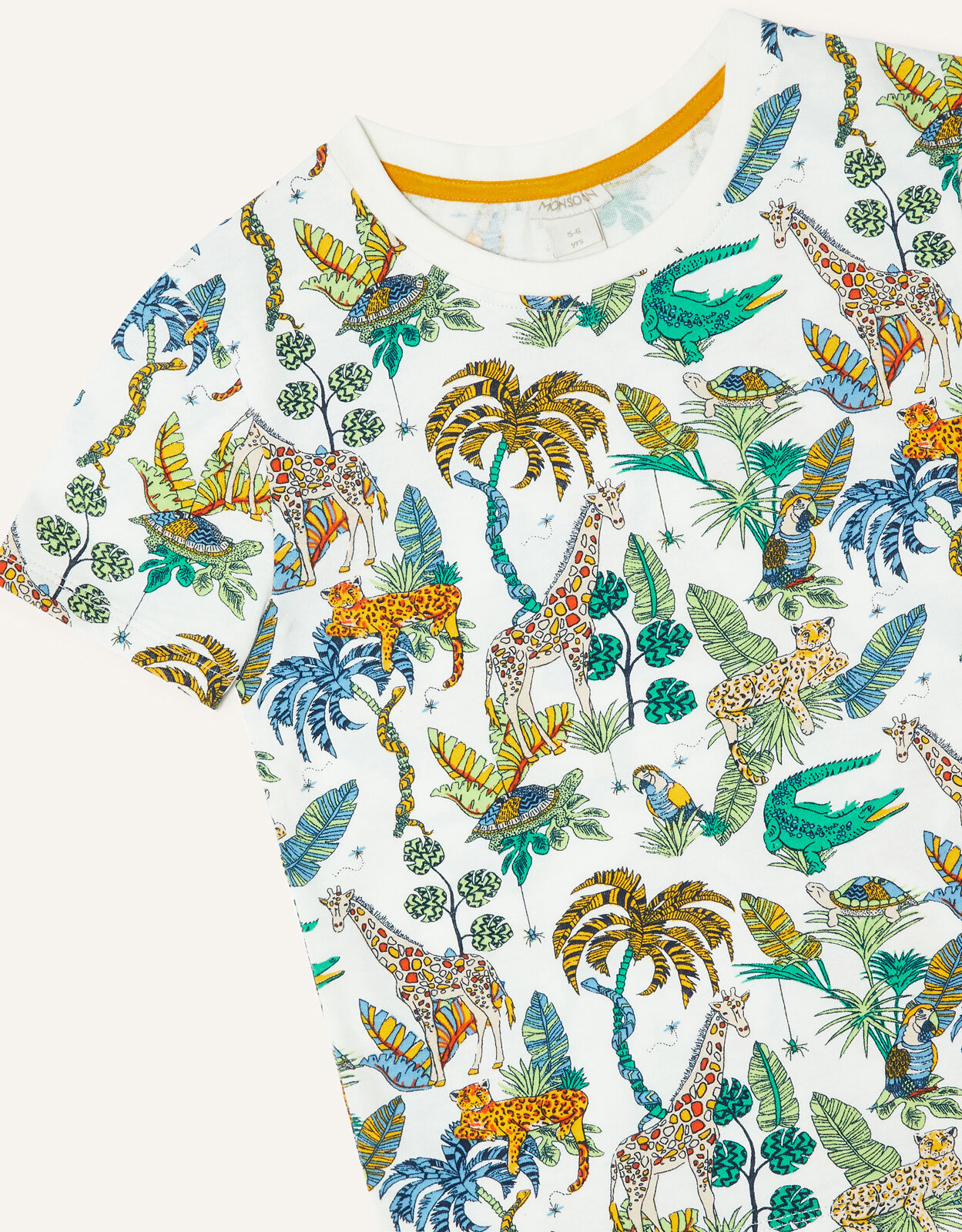 T shirt jungle print clearance