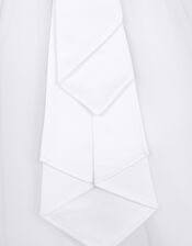 Tulle Communion Dress, White (WHITE), large