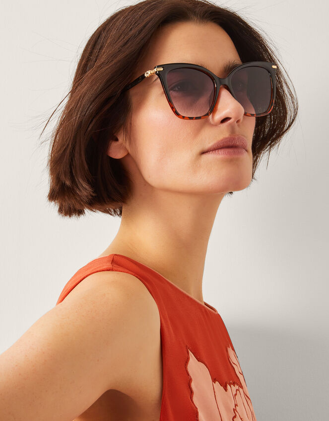Ombr&eacute; Cat Eye Sunglasses, , large