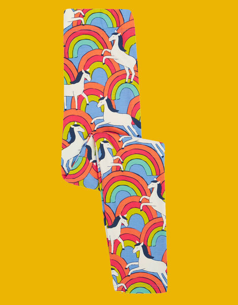 Frugi Leona Printed Leggings, Multi (MULTI), large