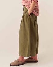 East Rosie Cotton Twill Trousers, Green (GREEN), large