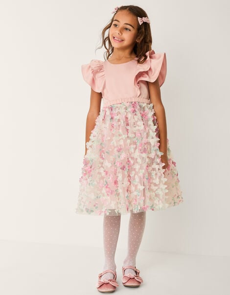 Aisha 2-in-1 Appliqu&eacute; Ruffle Party Dress, Multi (MULTI), large