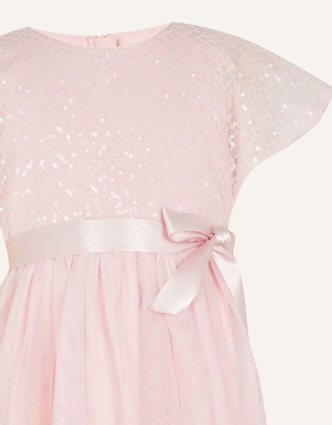 Truth Cape Sleeve Dress, Pink (DUSKY PINK), large