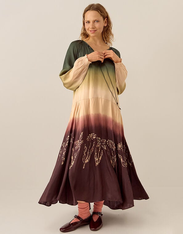 East Izzy Dip Dye Dress, Multi (MULTI), large