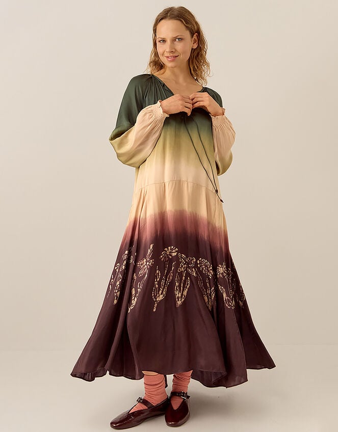 East Izzy Dip Dye Dress, Multi (MULTI), large