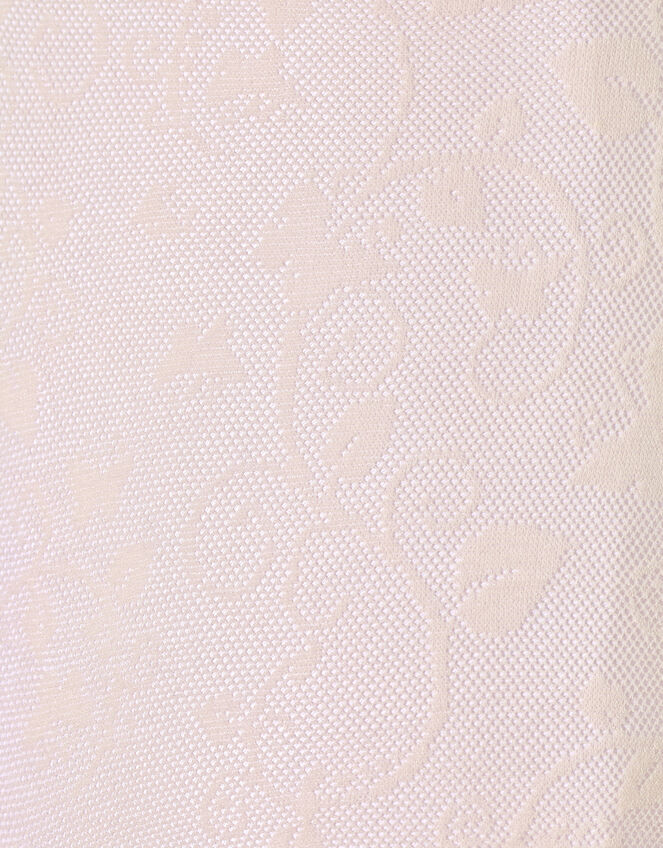 Lacey Butterfly Tights, Pink (PINK), large