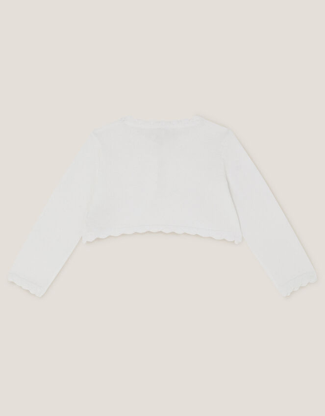 Baby Maeve Cardigan, Ivory (IVORY), large