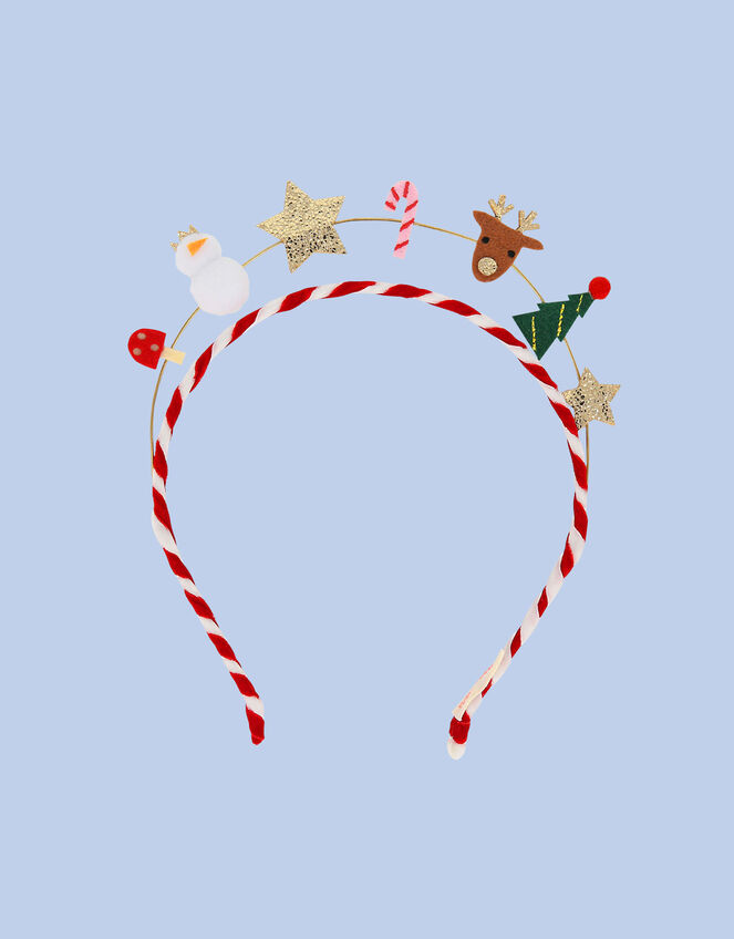 Meri Meri Candy Cane Christmas Headband, , large