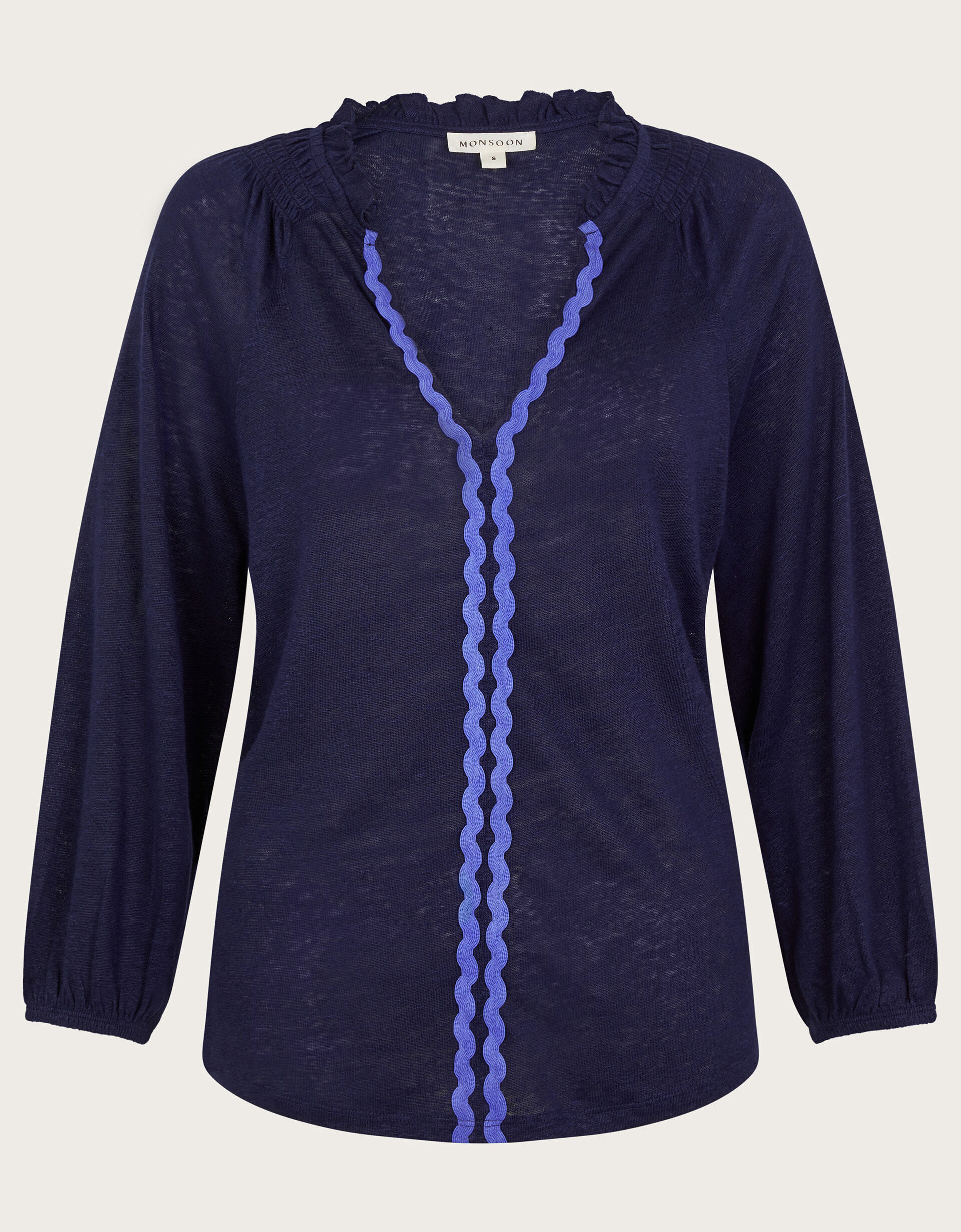 Monsoon store linen tops