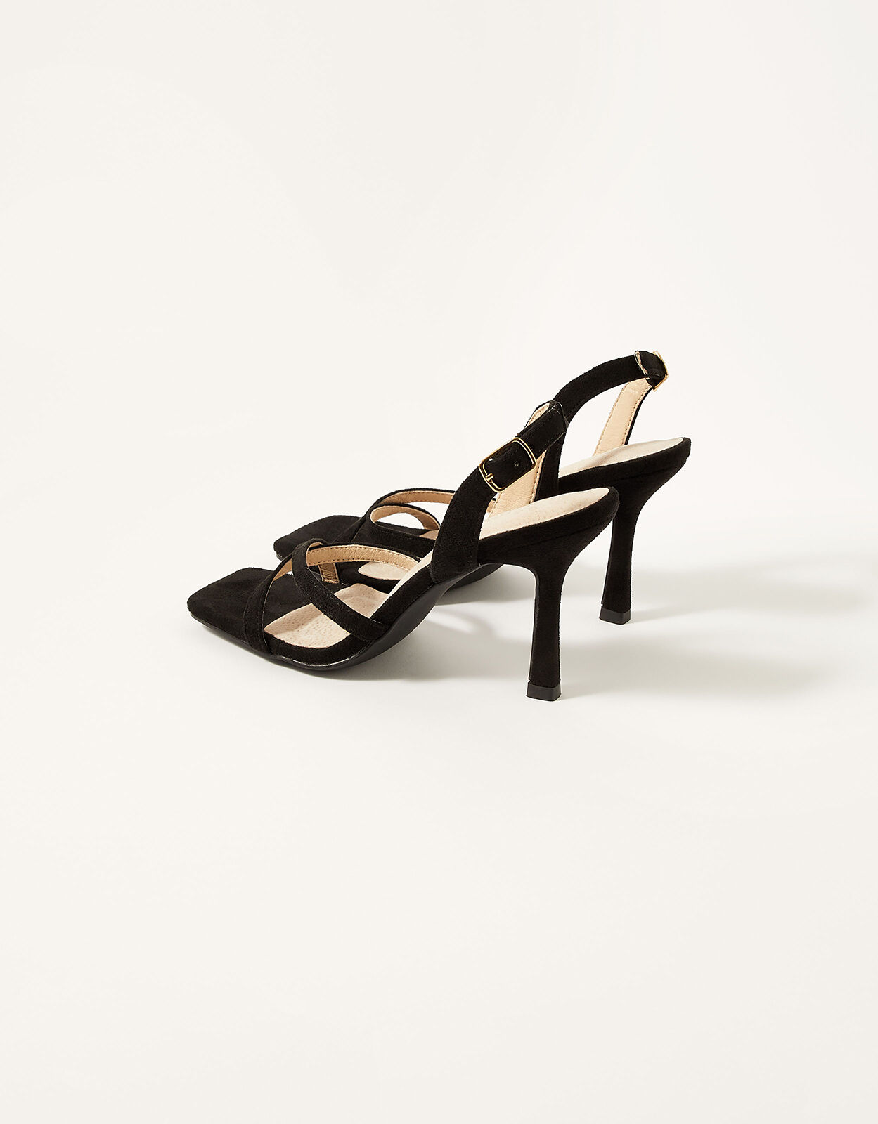 Barely There Strappy Occasion Heels Black
