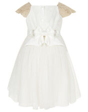 Baby Estella Dress, Gold (GOLD), large