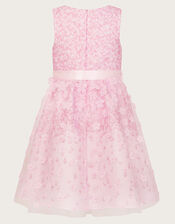 Petalina 3D Scuba Dress, Pink (PINK), large