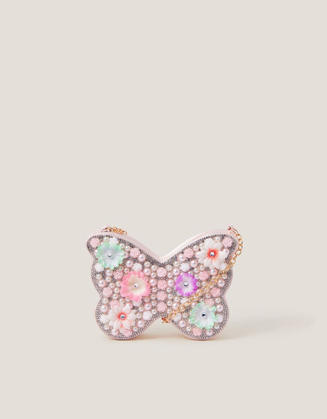 Embellished Butterfly Bag, , large