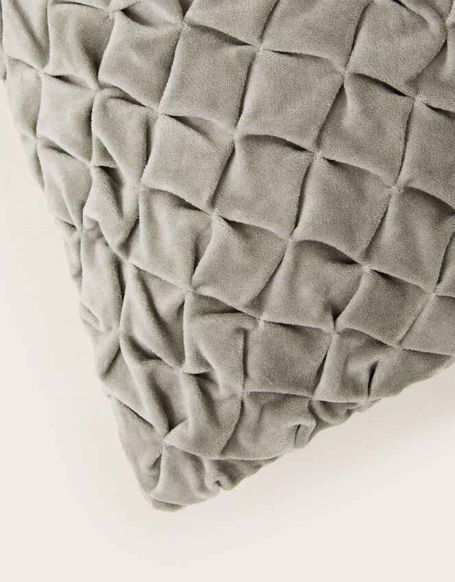 Quilted Velvet Cushion, , large