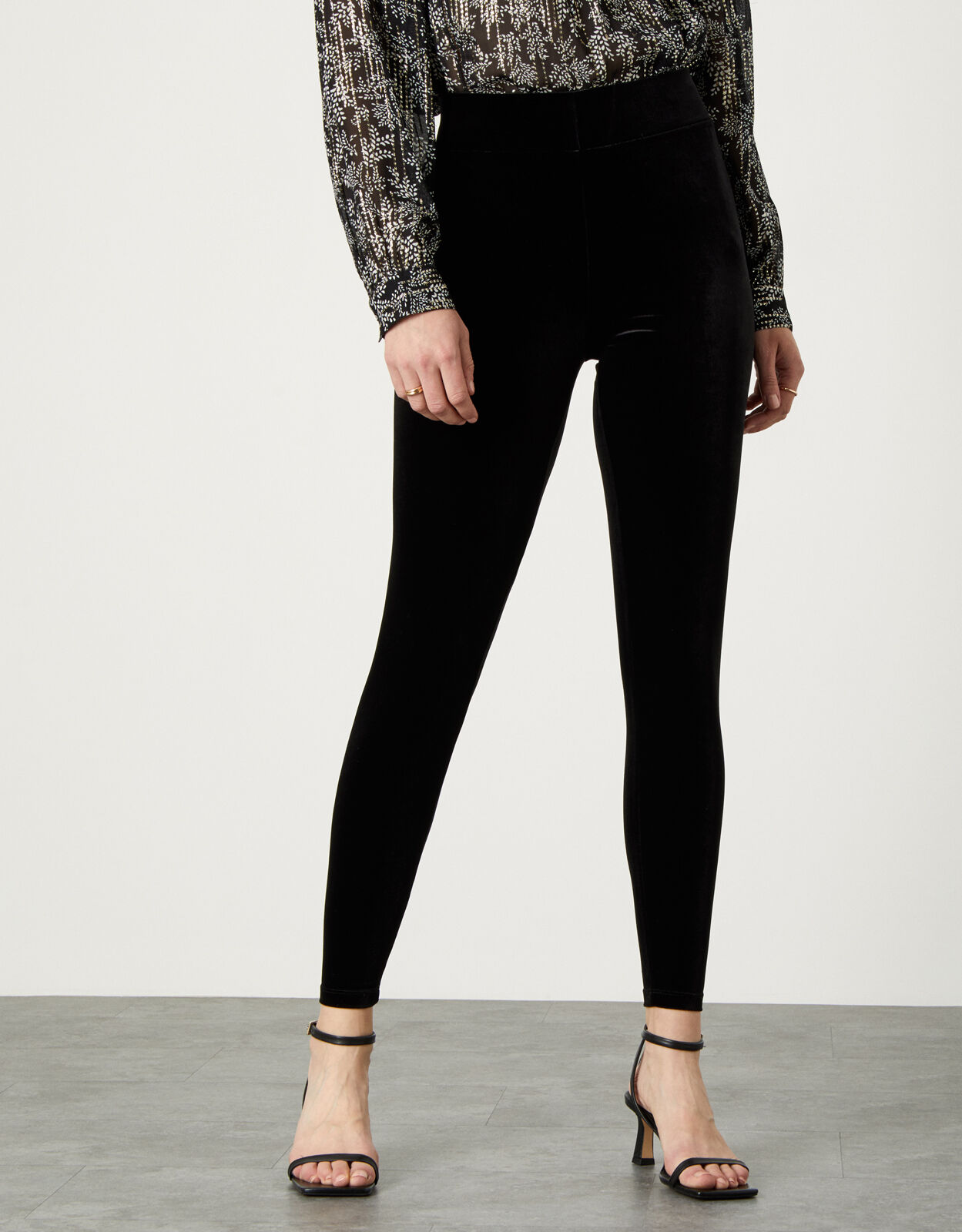 Velour leggings uk outlet