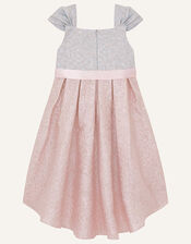 Isabelle Colourblock Jacquard Dress, Multi (MULTI), large