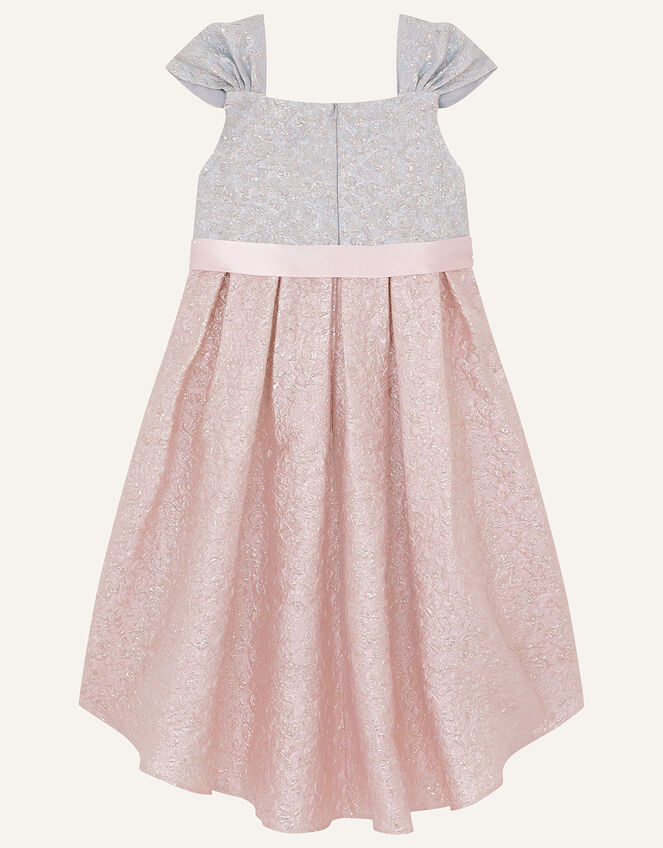 Isabelle Colourblock Jacquard Dress, Multi (MULTI), large