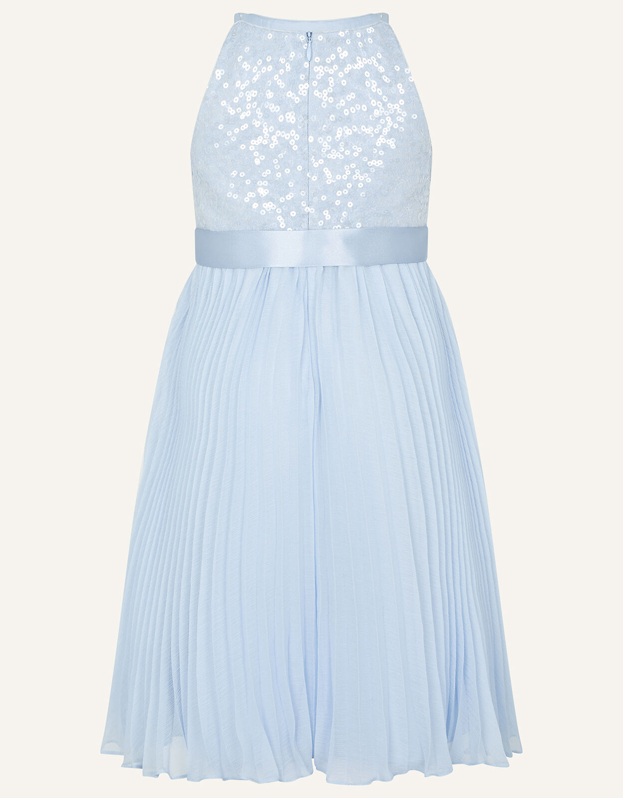 Truth Sequin Dress in Recycled Polyester Blue Girls Dresses Monsoon Global