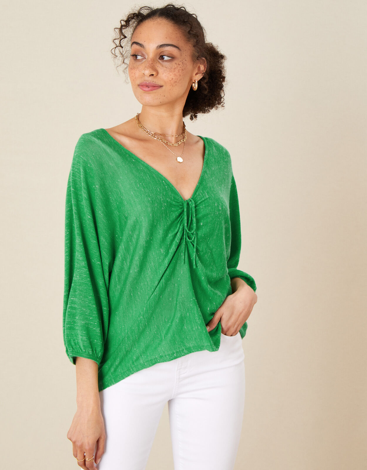 Monsoon linen jumper 2025