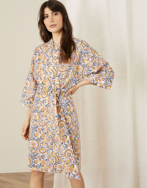 block print robes