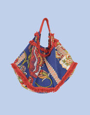 One Hundred Stars Rio Floral Slouch Bag, , large