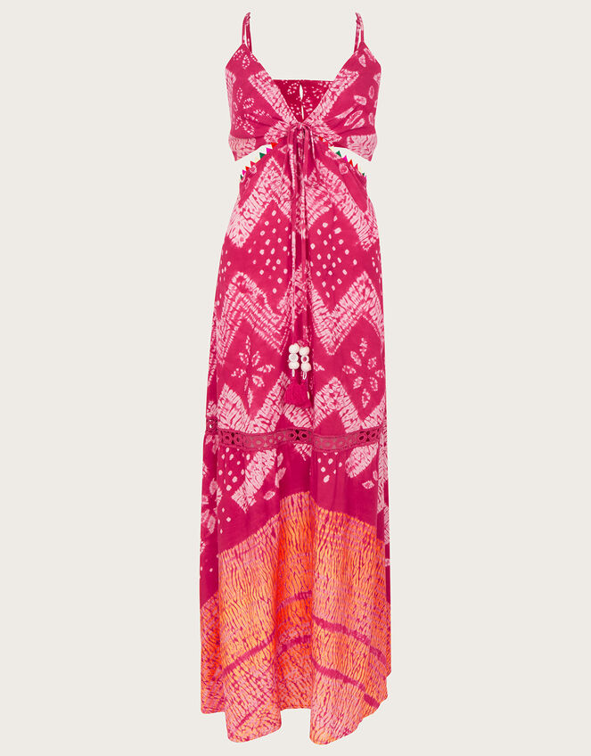 bohemian green maxi dress Elsie Linen Maxi Dress Green / S