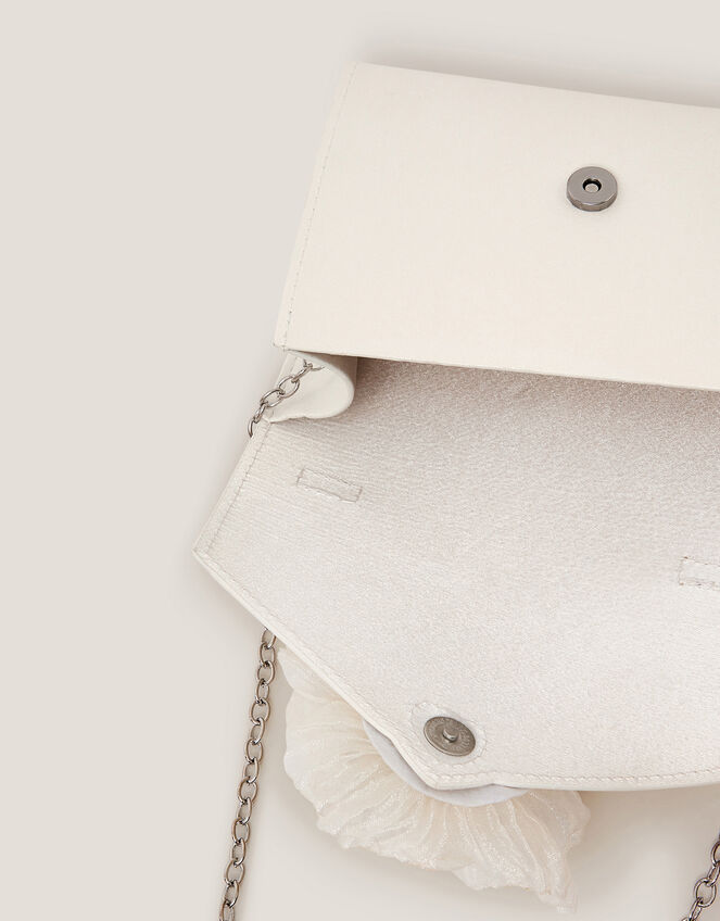 Organza Flower Glitter Bag, , large