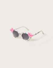 Baby Floral Print Sunglasses with Sleeve	, , large